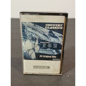 Various Artists Country Classics Cassette Columbia Special Products‎